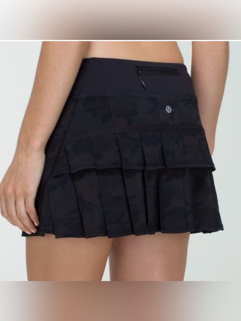 Lululemon Pace Setter skirt | Savasana Camo New Black | Size 2